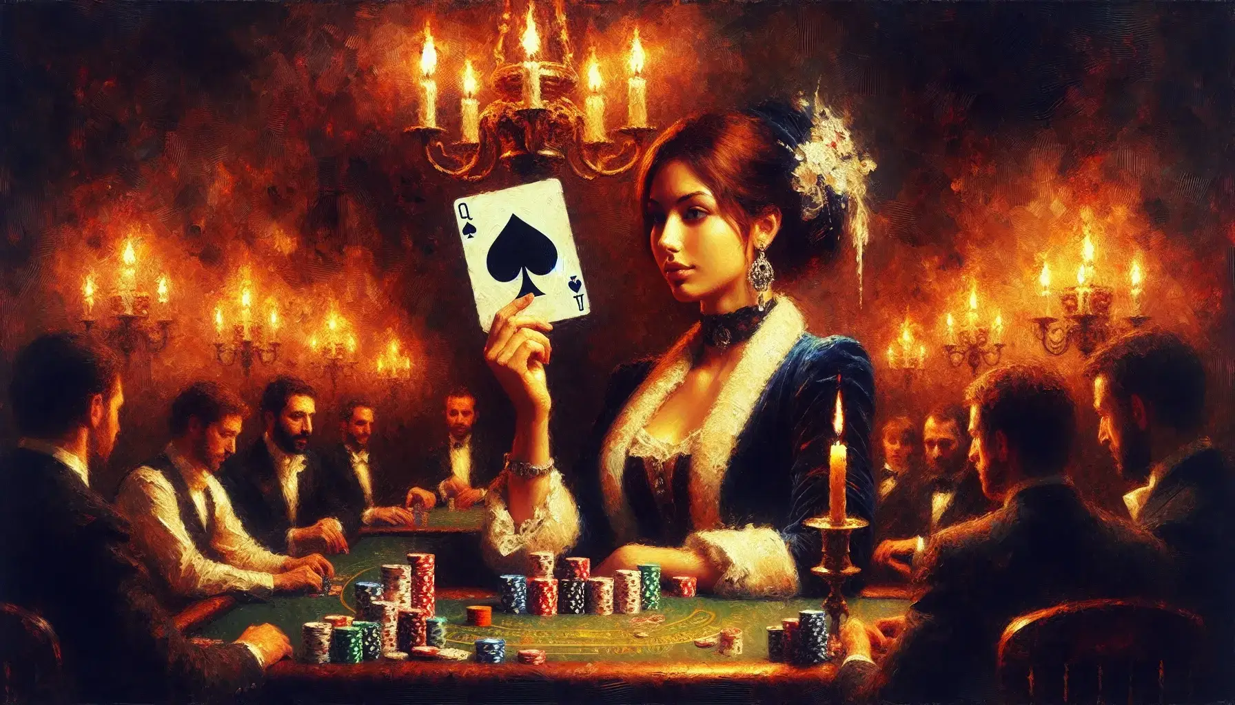 What is the significance of the Queen of Spades in poker?